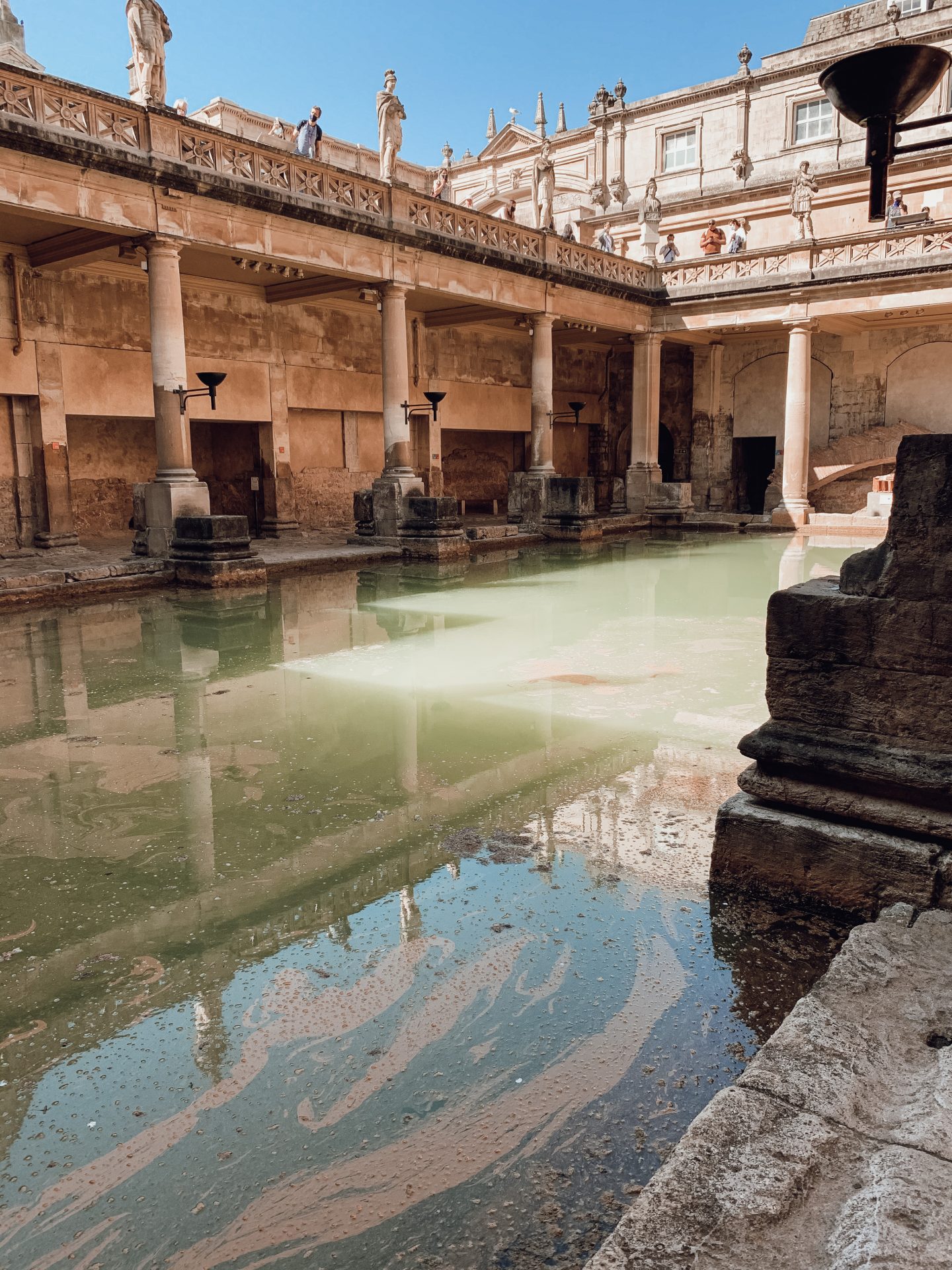 The Roman Baths - city of Bath, Somerset, England