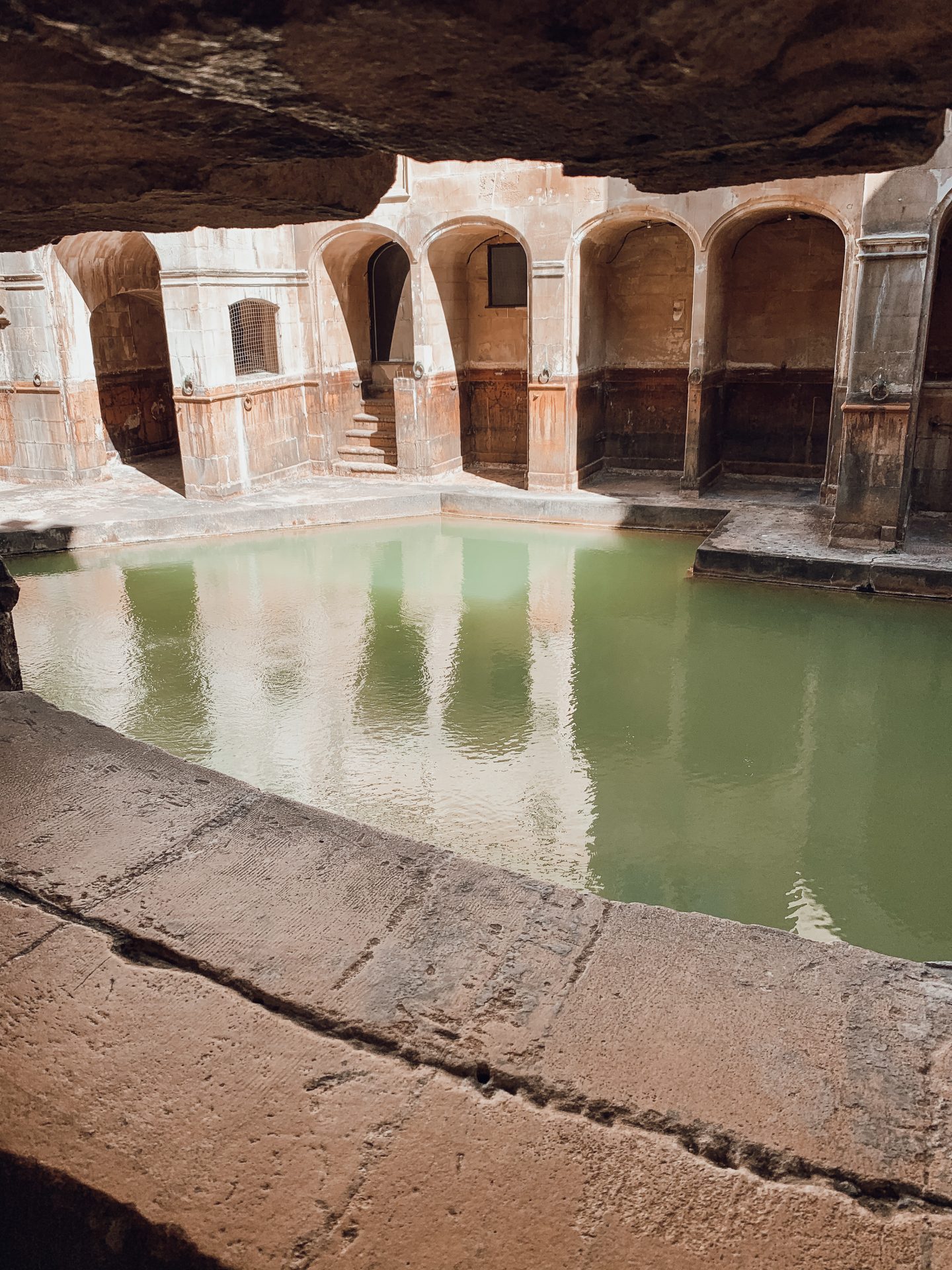 The Roman Baths - city of Bath, Somerset, England