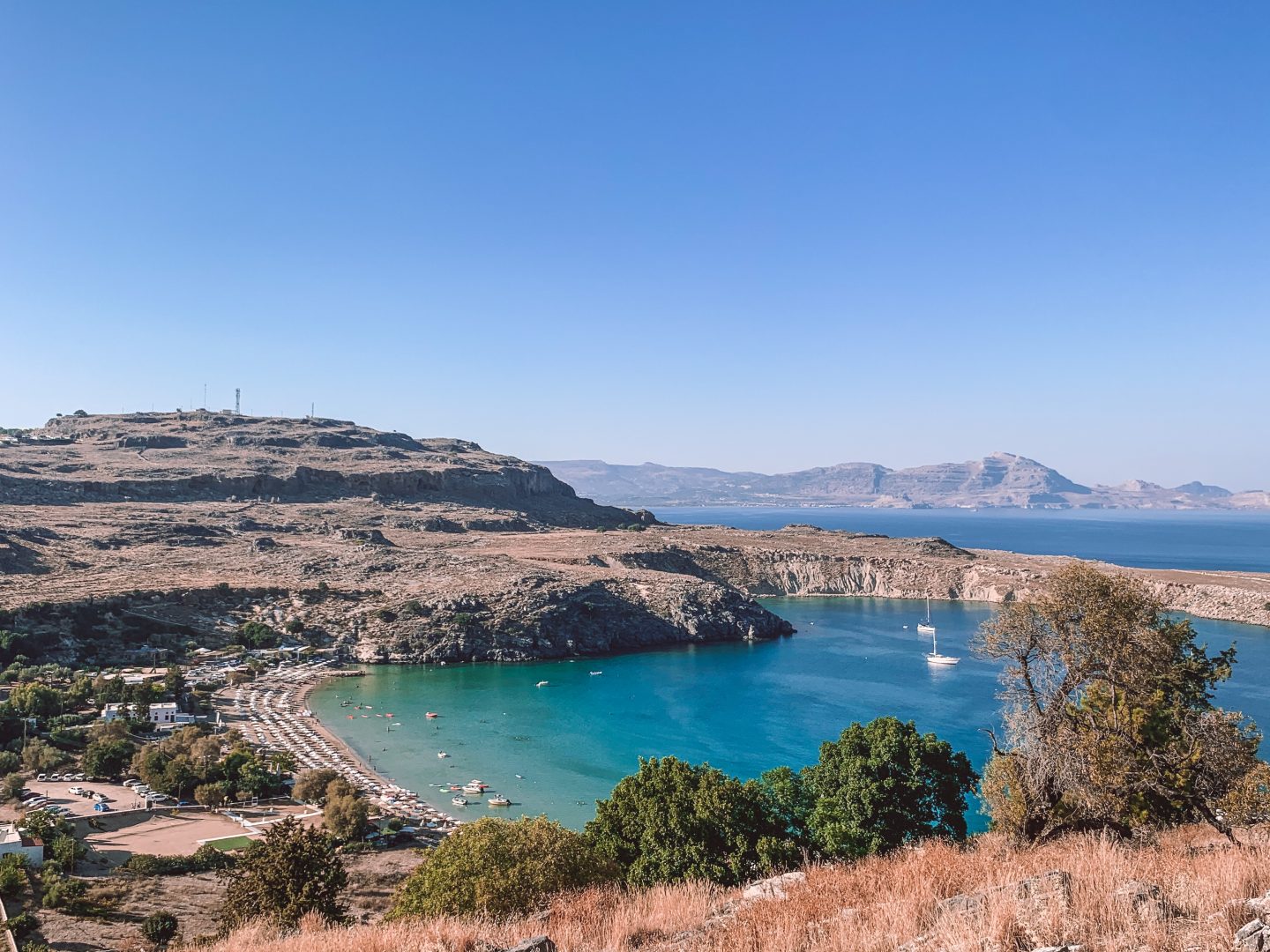 Saint Paul's Bay, Rhodes, Greece