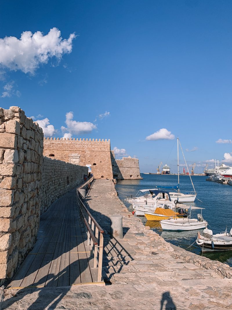 Heraklion Koules Fortress, Crete Greece