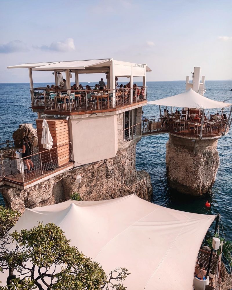 Le Plongeoir restaurant, Nice, France