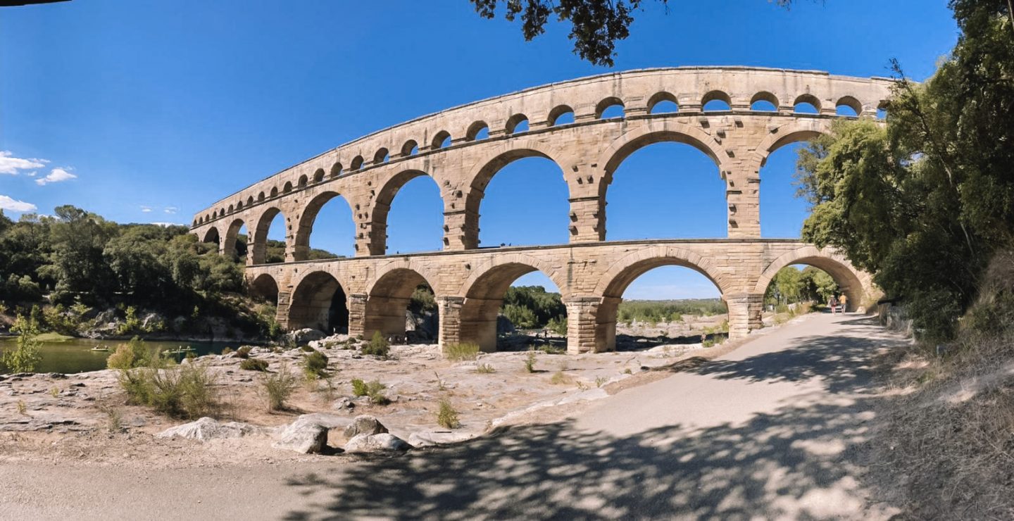 Pont du Gard - a masterpiece of ancient architecture, France