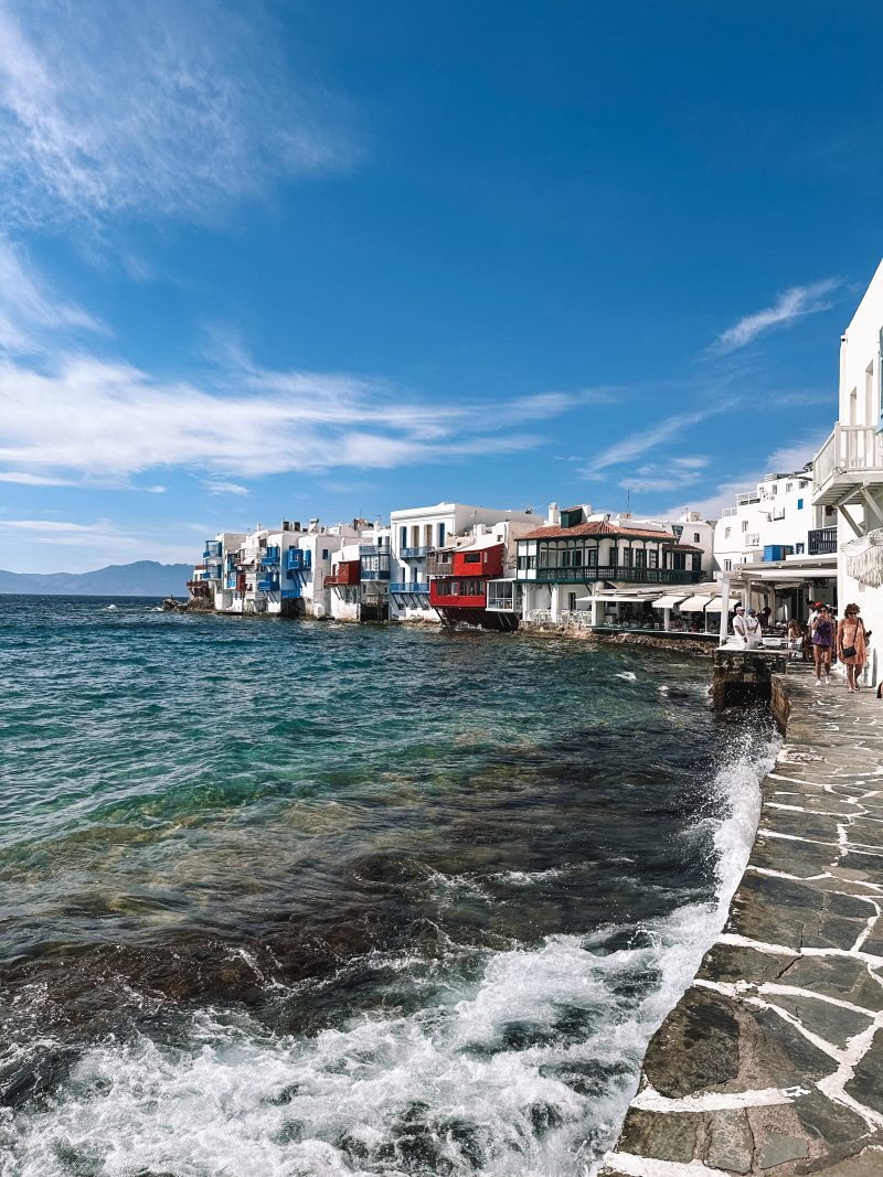 Little Venice Mykonos Greece