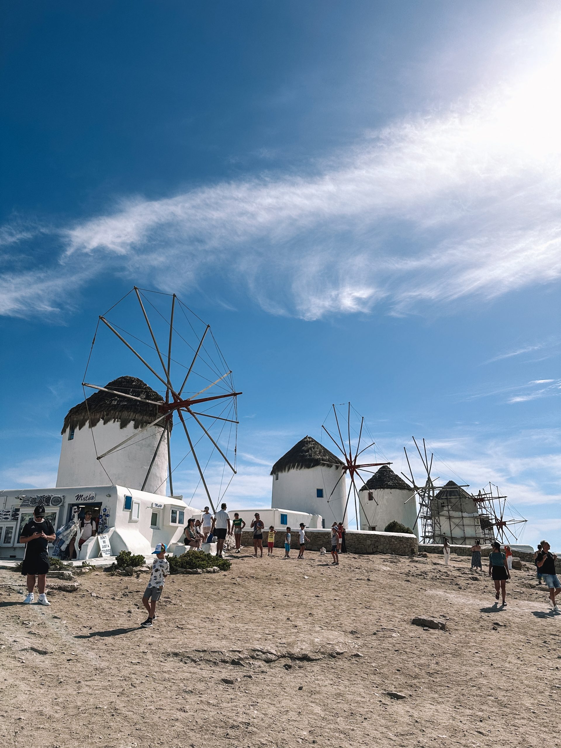 Mykonos Windmills, Greece