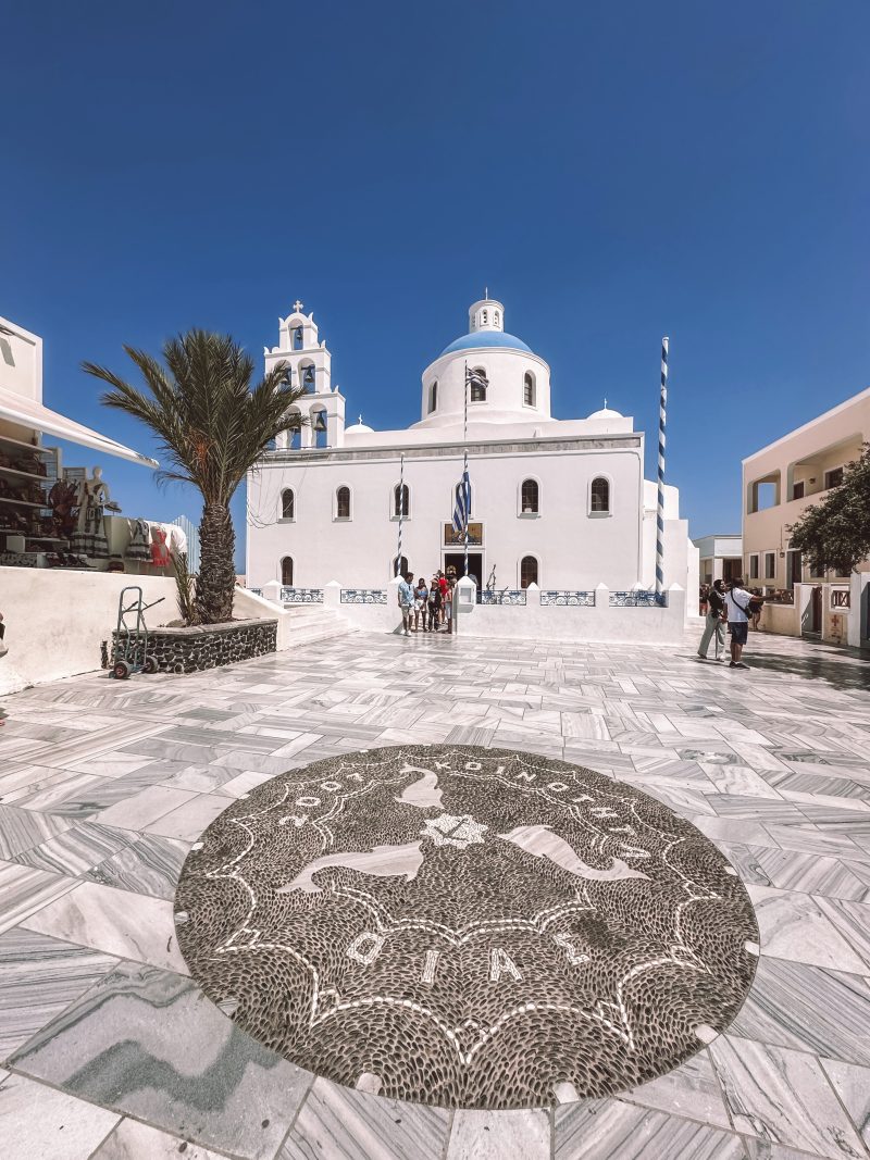 Church of Panagia Akathistos Hymn, Santorini, Greece