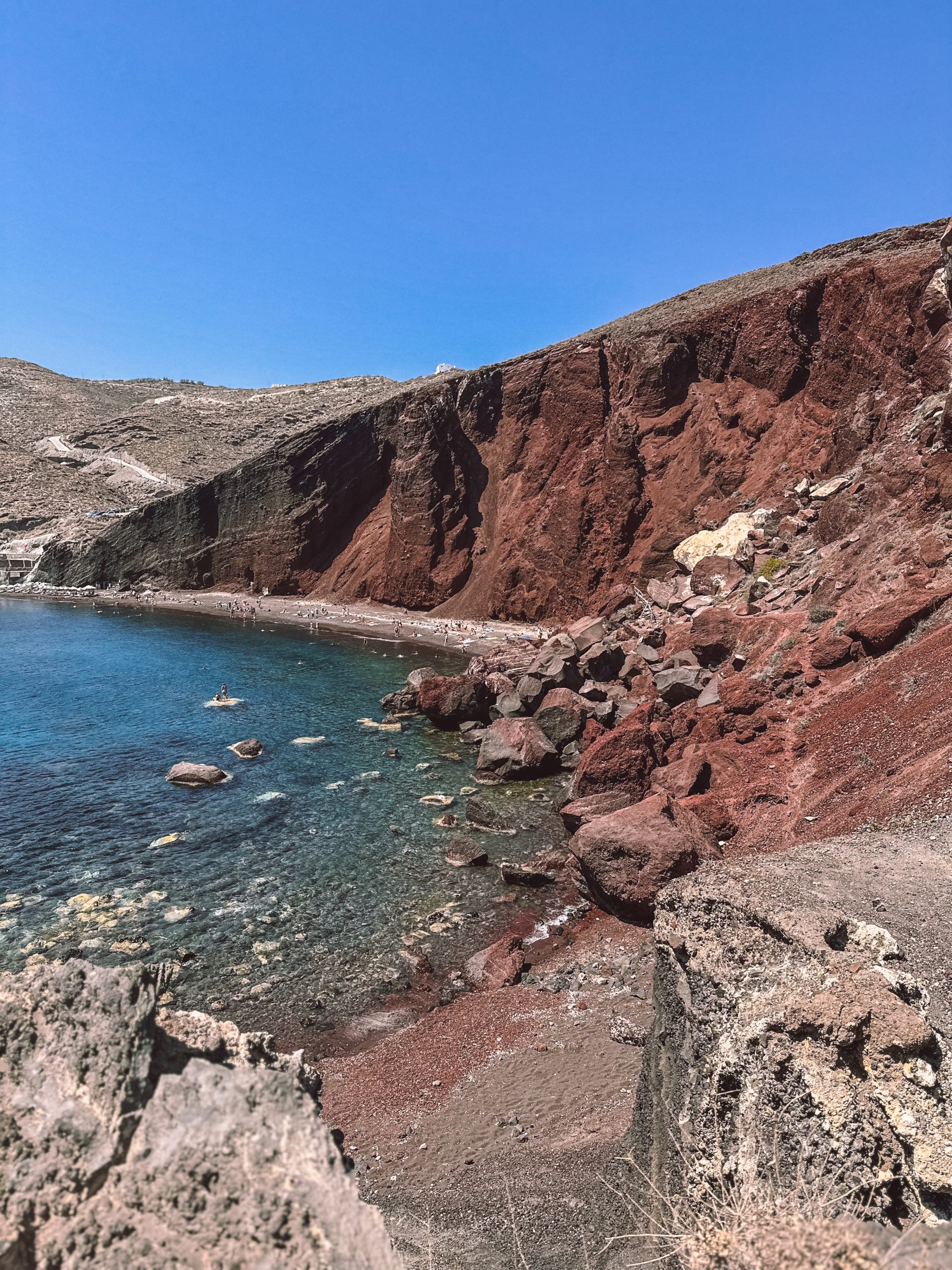 Red Beach, Santorini, Greece