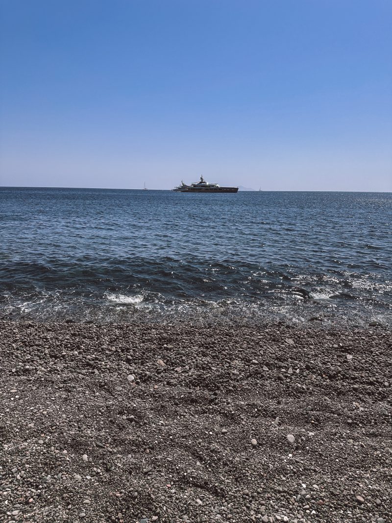 Black Beach, Santorini, Greece